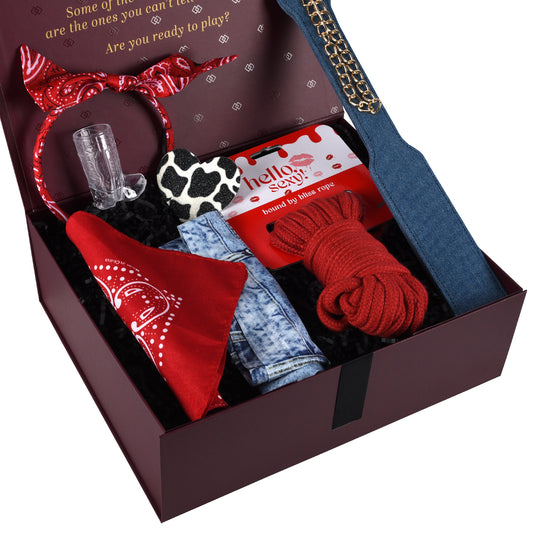 Dark Slate Gray Ride 'Em Cowgirl FANTASY BOXES