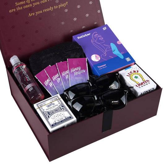 Dark Slate Gray Date Night Poker FANTASY BOXES