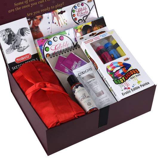 Saddle Brown Painted Desires FANTASY BOXES