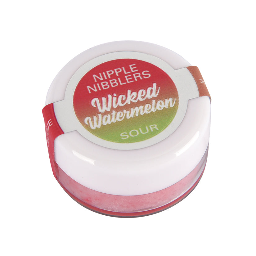 Light Gray Jelique Nipple Nibblers Sour Tingle Balm-Rockin' Raspberry 3g ENHANCERS
