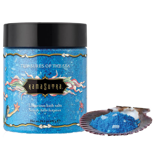 Steel Blue Kama Sutra Treasures of the Sea Bath Salts 24.5oz BATH & BODY