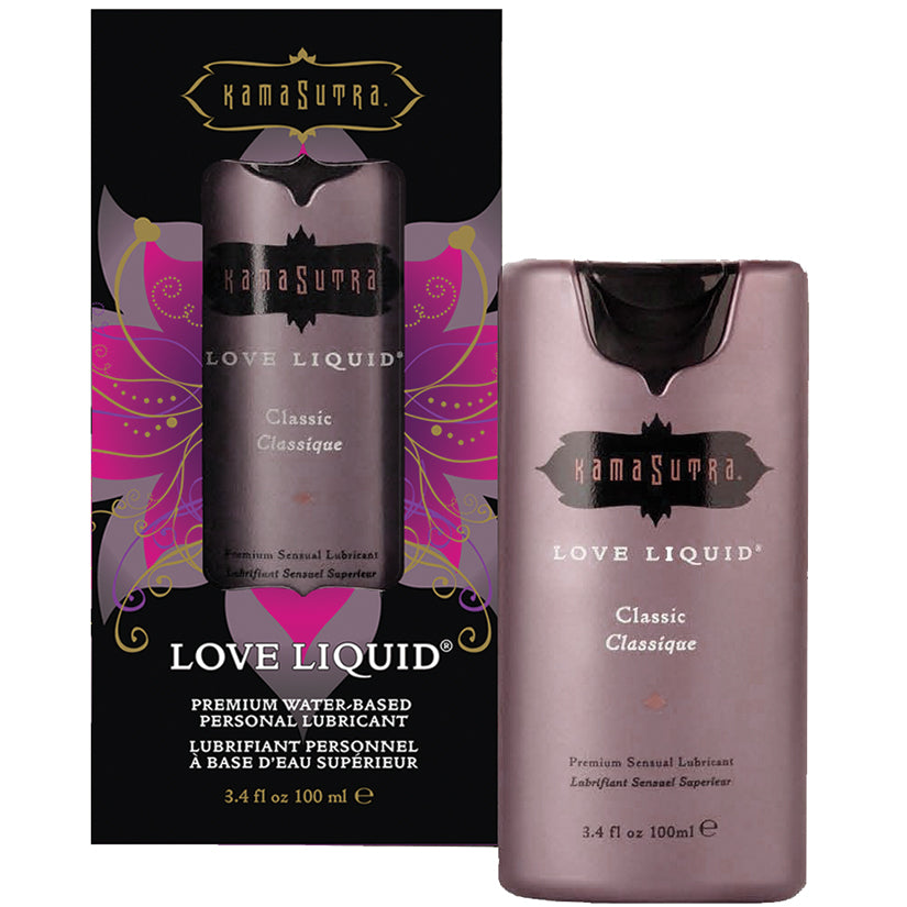 Kama Sutra Love Liquid Lubricant-Classic 3.4oz The Fantasy Box Kama Sutra Love Liquid Lubricant-Classic 3.4oz The Fantasy Box