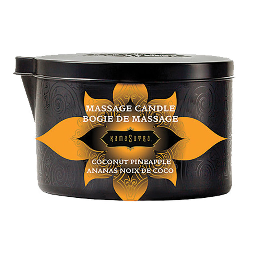 Dark Slate Gray Kama Sutra Ignite Massage Candle-Island Passion Berry 6oz MASSAGE