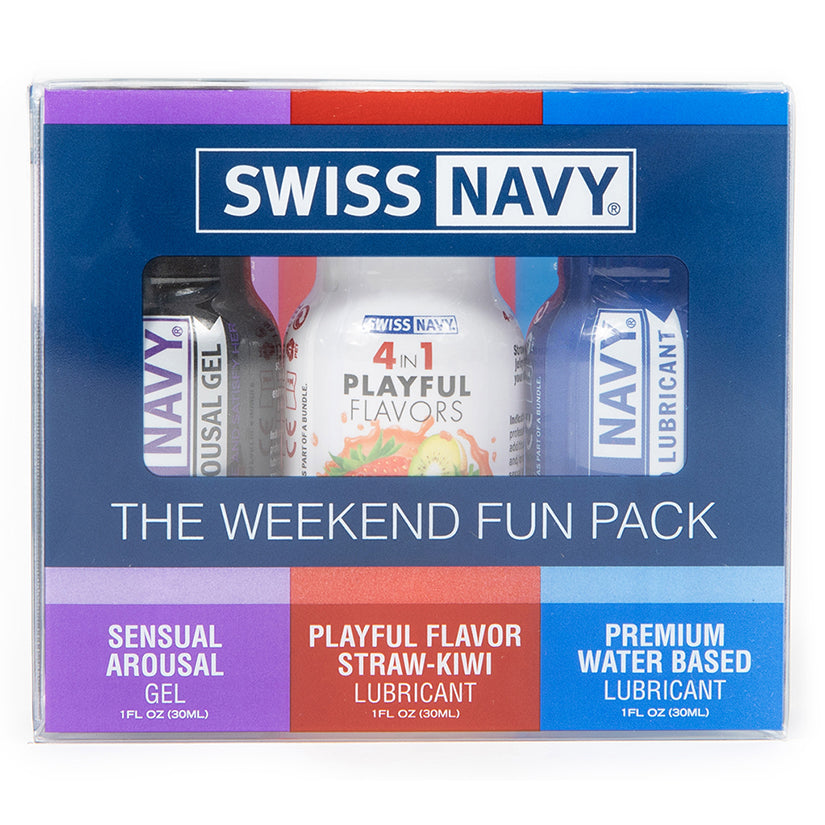 Swiss Navy Weekend Fun Pack The Fantasy Box Swiss Navy Weekend Fun Pack The Fantasy Box
