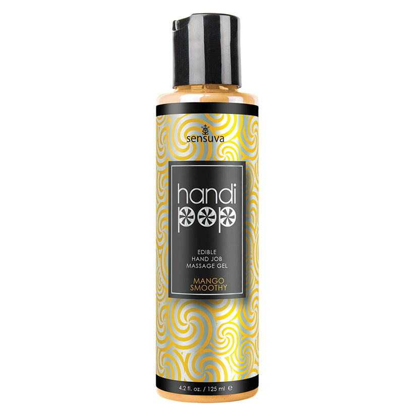 Gray Sensuva Handi-Pop Hand Job Massage Gel-Cotton Candy 4.2oz MASSAGE