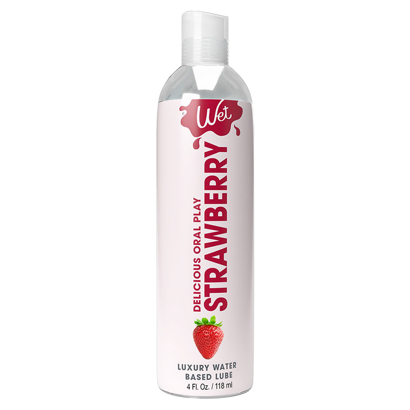 Light Gray Wet Delicious Oral Play Whipped Cream Waterbased Flavored Lubricant 4oz LUBRICANTS