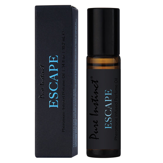 Dark Slate Gray Pure Instinct Men's Collection Pheromone Perfume Oil-Escape 10.2ml BATH & BODY