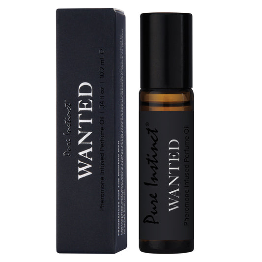 Dark Slate Gray Pure Instinct Men's Collection Pheromone Perfume Oil-Wanted 10.2ml BATH & BODY