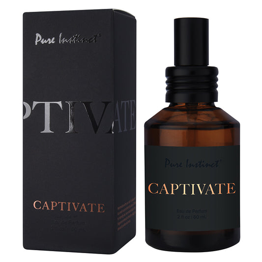 Dark Slate Gray Pure Instinct Men's Collection Pheromone Perfume-Captivate 60ml BATH & BODY