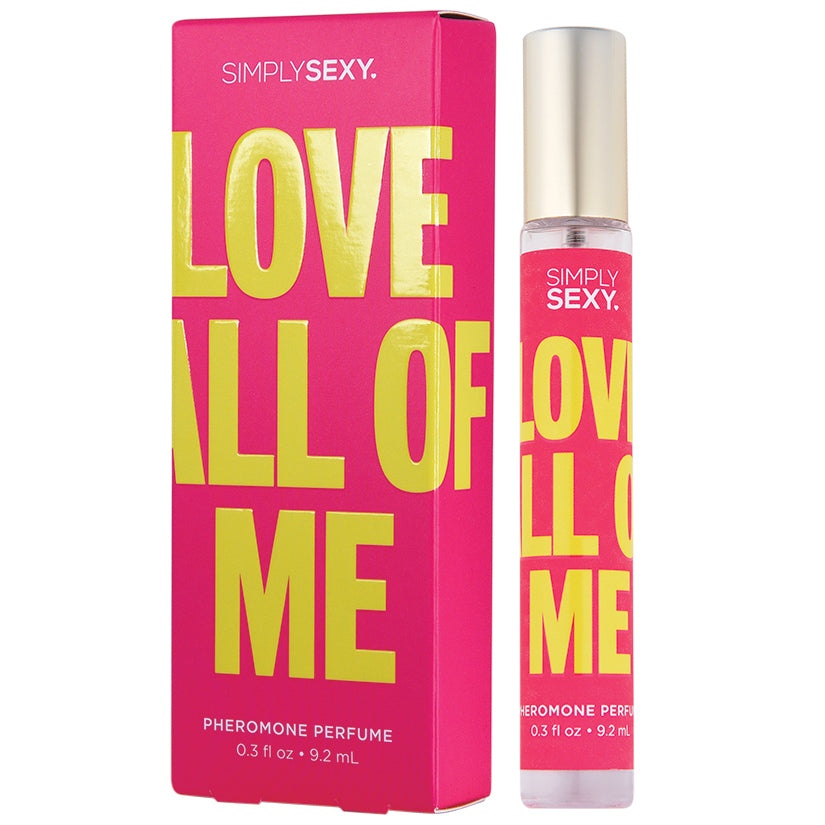 Light Goldenrod Simply Sexy Affirmations Pheromone Perfume-Love All Of Me 0.3oz BATH & BODY