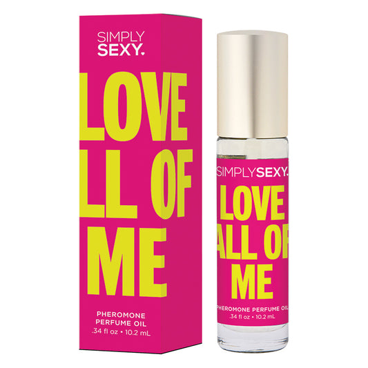 Light Goldenrod Simply Sexy Affirmations Pheromone Perfume Oil Roll-On-Love All Of Me 0.34oz BATH & BODY