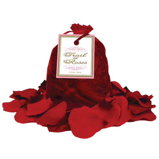 Dark Red Trail Of Roses GAMES
