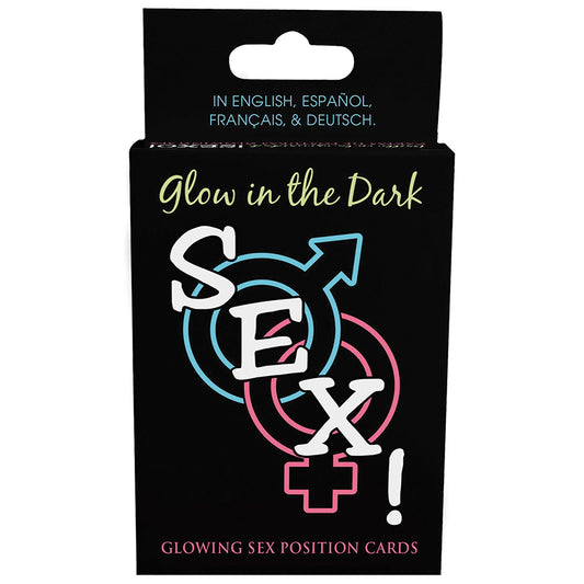 Black Glow in the Dark Play Cards GAMES