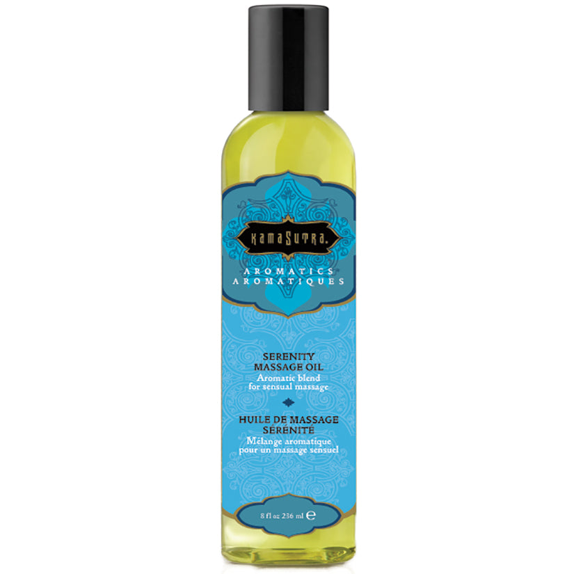 Medium Turquoise Kama Sutra Aromatic Blend Massage Oil 8oz BATH & BODY