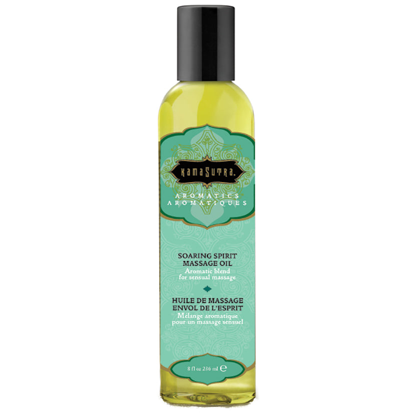 Dark Sea Green Kama Sutra Aromatic Blend Massage Oil 8oz BATH & BODY