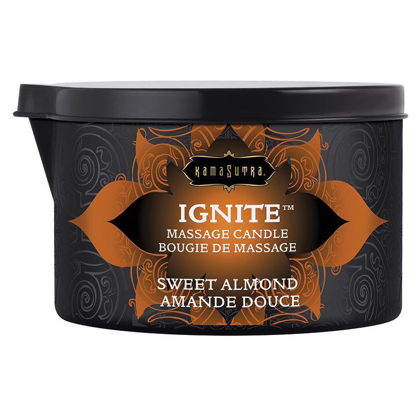 Dark Slate Gray Kama Sutra Ignite Massage Candle-Island Passion Berry 6oz MASSAGE