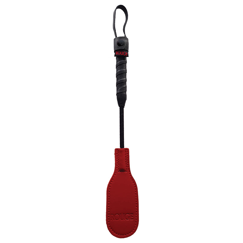 Dark Red Rouge Group Leather Mini Oval Paddle-Red FETISH