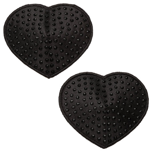 Black Radiance Heart Gem Pasties LINGERIE