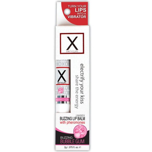 Lavender Sensuva X On The Lips Buzzing Lip Balm-Bubblegum ENHANCERS