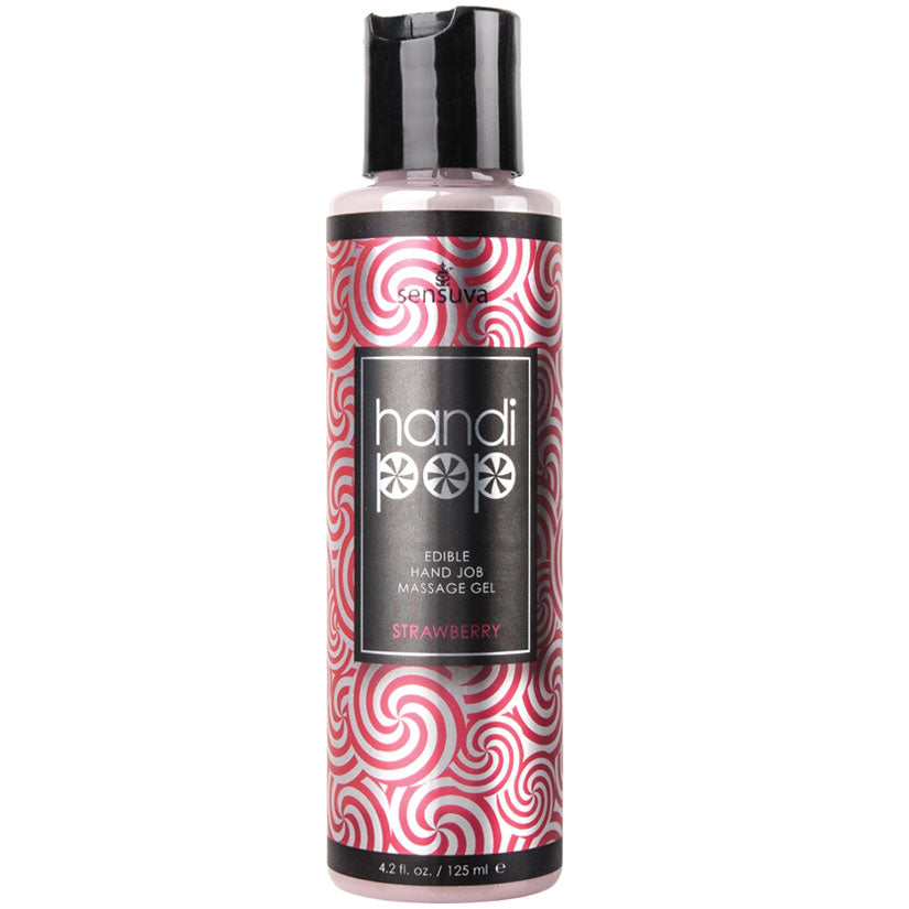 Rosy Brown Sensuva Handi-Pop Hand Job Massage Gel-Cotton Candy 4.2oz MASSAGE
