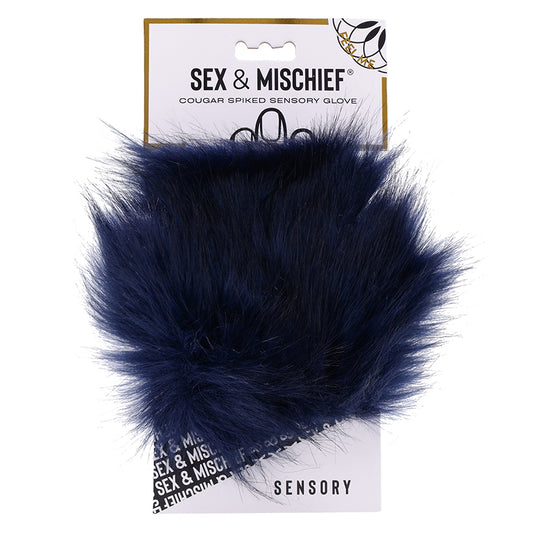 Black Cougar Spiked Sensory Glove FETISH