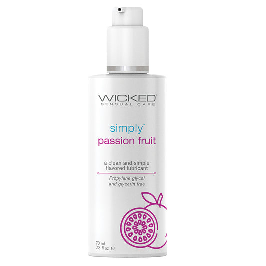 Light Gray Wicked Simply Flavored-Pear 4oz LUBRICANTS