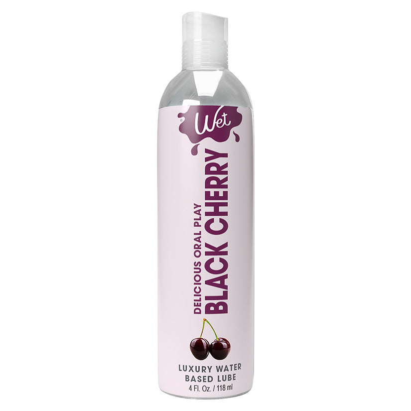 Light Gray Wet Delicious Oral Play Whipped Cream Waterbased Flavored Lubricant 4oz LUBRICANTS