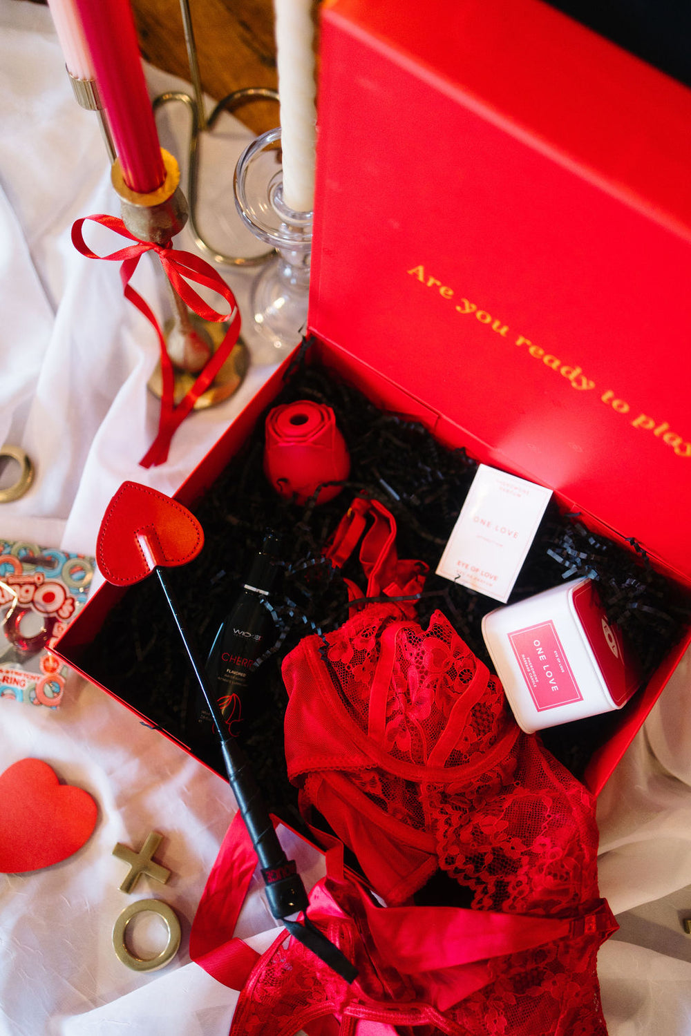 Black Love Letters Box-Size XL